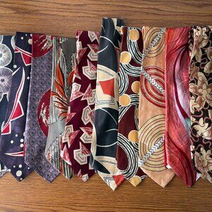 Vintage 1930's 1940's neckties